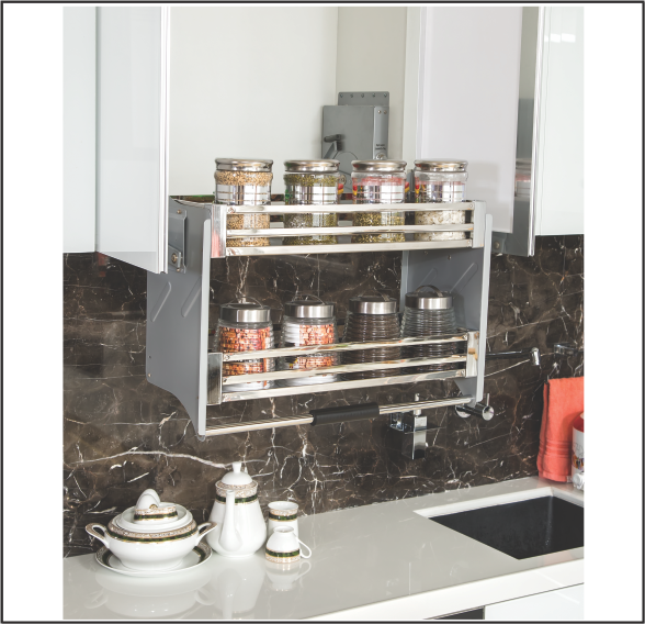 Corridor Design your space LIFTER SPICE RACK {HYDRAULIC}