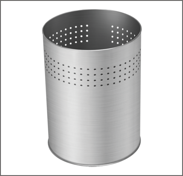 Corridor Design your space PERFORATED DUSTBIN