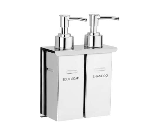 Corridor Design your space WALL MOUNT DOUBLE LIQUID SOAP DISPENSER S S 304