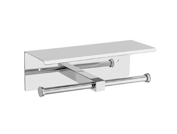 Corridor Design your space WALL MOUNT DOUBLE TISSUE PAPER HOLDER SS304